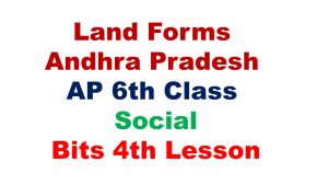 Land Forms – Andhra Pradesh